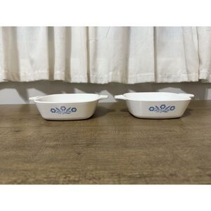 Vintage CorningWare Blue Cornflower Petite Pans (Set of 2)- P-41